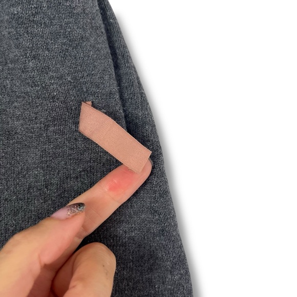 LUNYA Womens Shorts S Grey Pull On Cozy Cotton Silk Grey Lounge Silent Luxury - Picture 4 of 8